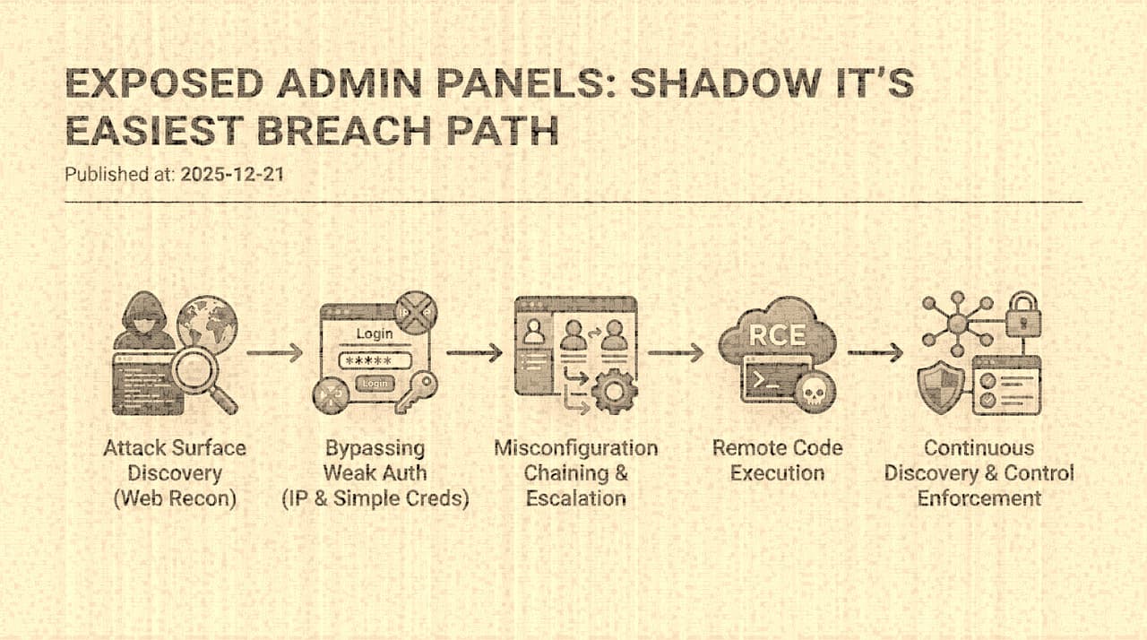 The Admin Panel Problem: Why Forgotten Interfaces Are the Easiest Path Into Your Organization