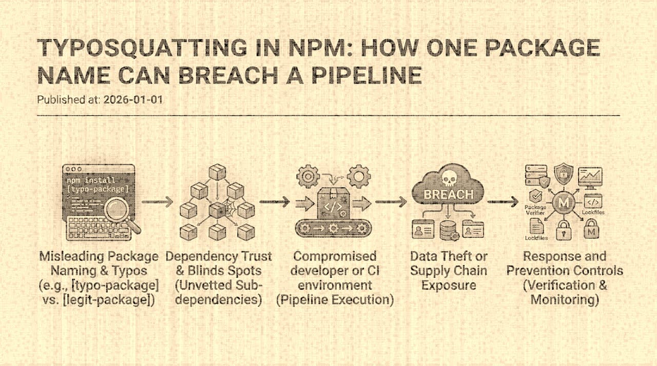 Typosquatting in Package Registries: The Supply Chain Attack That Exploits Human Error at Industrial Scale
