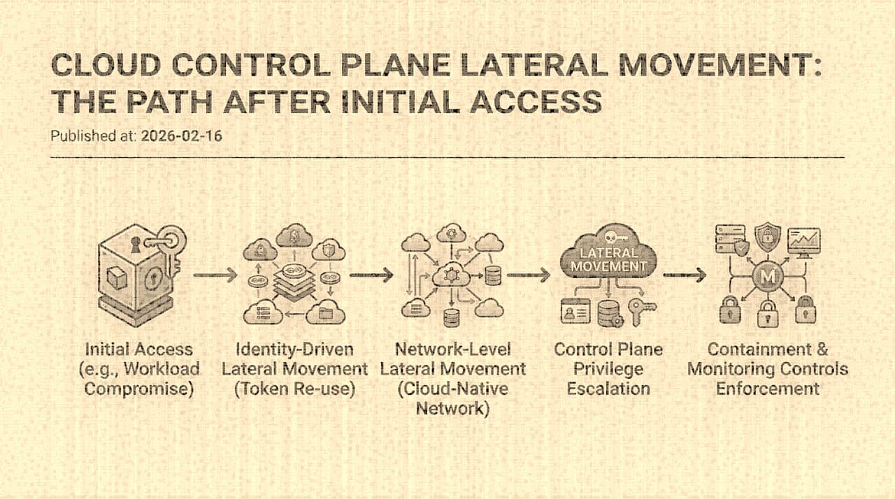 Cloud Control Plane Lateral Movement: How a Stolen Pod Token Becomes Full Account Compromise